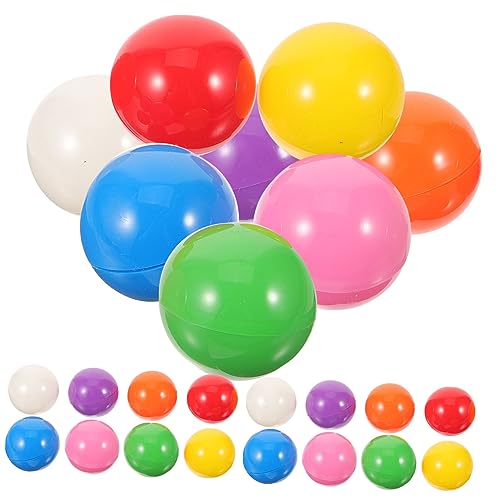 WEKAMOS 40Stücke Mini Lotteriebälle aus Kunststoff Farben für Spiele und Verlosungen Leichte und Handliche Kugeln für Einfache Handhabung und Aufbewahrung WEKAMOS 40Stücke Mini Lotteriebälle aus Kunststoff Farben für Spiele und Verlosungen Leichte und Handliche Kugeln für Einfache Handhabung und Aufbewahrung von WEKAMOS