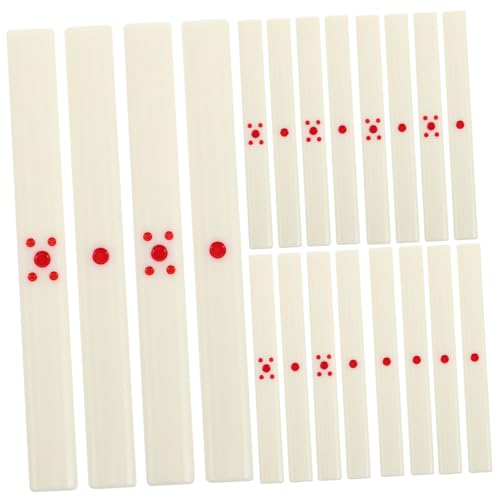 WEKAMOS 44 Stück Mahjong und Wettsticks für Mahjong Spiele und Wettbewerbe Zubehör für Spieler Einsetzbar Detailverliebt Verarbeitet für Verbessertes Spielerlebnis WEKAMOS 44 Stück Mahjong und Wettsticks für Mahjong Spiele und Wettbewerbe Zubehör für Spieler Einsetzbar Detailverliebt Verarbeitet für Verbessertes Spielerlebnis von WEKAMOS