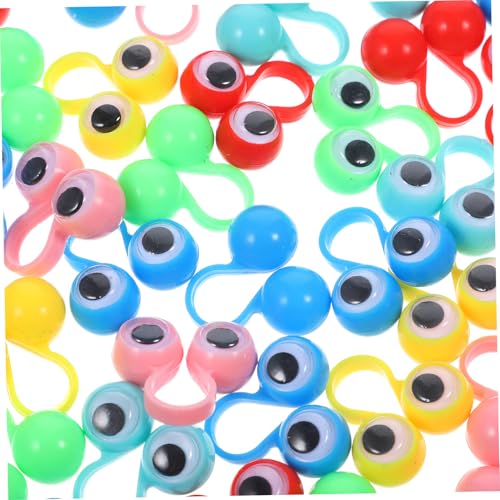 WEKAMOS 48 Stück Big Eye Ring Toy Party Kulleraugenfinger Augen Fingerpuppe Googeln Farbe Puppenaugen Auge Fingerpuppen Fingerringspielzeug Kulleraugenring Augapfelringe Plastik WEKAMOS 48 Stück Big Eye Ring Toy Party Kulleraugenfinger Augen Fingerpuppe Googeln Farbe Puppenaugen Auge Fingerpuppen Fingerringspielzeug Kulleraugenring Augapfelringe Plastik von WEKAMOS