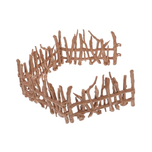 WEKAMOS 4Stücke Zaun für Feengärten Realistischer Simulationszaun DIY Puppenhaus Zubehör Lebendige Farben für Märchengärten und Spielsets WEKAMOS 4Stücke Zaun für Feengärten Realistischer Simulationszaun DIY Puppenhaus Zubehör Lebendige Farben für Märchengärten und Spielsets von WEKAMOS