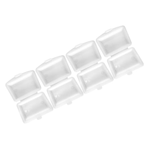 WEKAMOS 4er-Packung Mini -Lunchbox -Modell Essen Puppe Spielzeuge Lunch-Box Miniatur-bausatz Mini-Sachen Miniaturhauszubehör Szenenzubehör Minature Dinge Miniatur -Dinge Plastik Weiß WEKAMOS 4er-Packung Mini -Lunchbox -Modell Essen Puppe Spielzeuge Lunch-Box Miniatur-bausatz Mini-Sachen Miniaturhauszubehör Szenenzubehör Minature Dinge Miniatur -Dinge Plastik Weiß von WEKAMOS