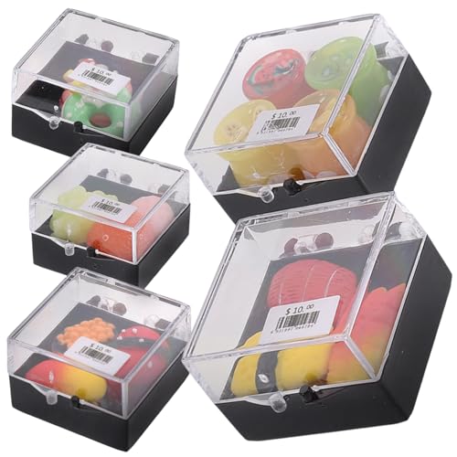 WEKAMOS 5 Kartons Miniatur-Dessert Künstliches Sushi- Miniatur-Küchendekoration für Lebensmittel Mini-Lebensmittel Obstküchendekor Mini -Lebensmittelspielzeug winziges Essen Plastik WEKAMOS 5 Kartons Miniatur-Dessert Künstliches Sushi- Miniatur-Küchendekoration für Lebensmittel Mini-Lebensmittel Obstküchendekor Mini -Lebensmittelspielzeug winziges Essen Plastik von WEKAMOS