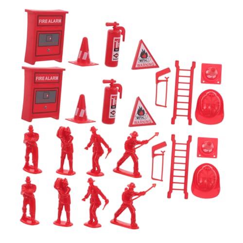WEKAMOS 5 Sätze Feuerwehrspielzeug Mini Feuerlöscher Figuren Feuerwehrmann Zubehör für Puppenhaus Realistische Feuerwehr-Accessoires aus Kunststoff für Rollenspiel und Gruppenaktivitäten WEKAMOS 5 Sätze Feuerwehrspielzeug Mini Feuerlöscher Figuren Feuerwehrmann Zubehör für Puppenhaus Realistische Feuerwehr-Accessoires aus Kunststoff für Rollenspiel und Gruppenaktivitäten von WEKAMOS