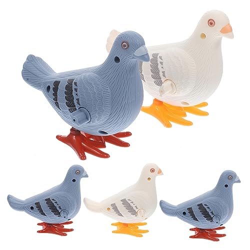 WEKAMOS 5 Stück Aufziehspielzeug Tauben Nostalgisches für Dekorative Pigeon Ornamente Leicht und Tragbar für Spiel und Dekoration Kinderzimmern Zufällige Farbe Zufällige Farbe WEKAMOS 5 Stück Aufziehspielzeug Tauben Nostalgisches für Dekorative Pigeon Ornamente Leicht und Tragbar für Spiel und Dekoration Kinderzimmern Zufällige Farbe Zufällige Farbe von WEKAMOS