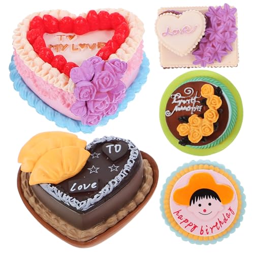 WEKAMOS 5 Stück Mini Spielzeugkuchen Hochzeitsdekor Dekorationen Ornamentmodelle Dessert Miniaturkuchen Kleines Kuchenmodell Mini Küchenszene Foto Requisite Miniatur WEKAMOS 5 Stück Mini Spielzeugkuchen Hochzeitsdekor Dekorationen Ornamentmodelle Dessert Miniaturkuchen Kleines Kuchenmodell Mini Küchenszene Foto Requisite Miniatur von WEKAMOS