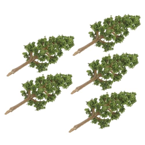 WEKAMOS 5 Stück Miniatur Modellbäume Langlebig Realistische Landschaftsbäume für Sandtisch DIY Detailreiche Baumdekoration für Diorama und Puppenhaus WEKAMOS 5 Stück Miniatur Modellbäume Langlebig Realistische Landschaftsbäume für Sandtisch DIY Detailreiche Baumdekoration für Diorama und Puppenhaus von WEKAMOS