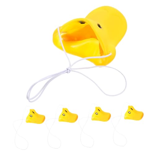 WEKAMOS 5 Stück Realistische Entennasen Maske mit Authentischem Schnabeldesign Leichtes Kostümzubehör für Cosplay Halloween Karneval und Tierkostümpartys von WEKAMOS