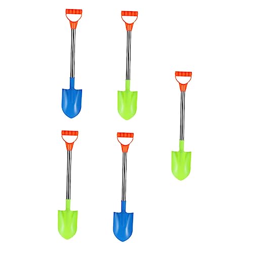 WEKAMOS 5 Stück Teiliges Kindersandspielzeug mit Ergonomischem Holzgriff Stabilem Kunststoff und Edelstahl Vielseitige Sandschaufeln für Strand Garten Schnee und Zufällige Zufällige Farbe WEKAMOS 5 Stück Teiliges Kindersandspielzeug mit Ergonomischem Holzgriff Stabilem Kunststoff und Edelstahl Vielseitige Sandschaufeln für Strand Garten Schnee und Zufällige Zufällige Farbe von WEKAMOS