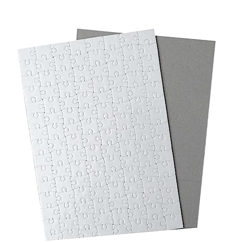 WEKAMOS 5 Stück Teiliges Leeres Puzzle zum Ausmalen DIY Blanko Puzzle für Kreative Bastelprojekte für Kindergeburtstage und Unterrichtsaktivitäten WEKAMOS 5 Stück Teiliges Leeres Puzzle zum Ausmalen DIY Blanko Puzzle für Kreative Bastelprojekte für Kindergeburtstage und Unterrichtsaktivitäten von WEKAMOS