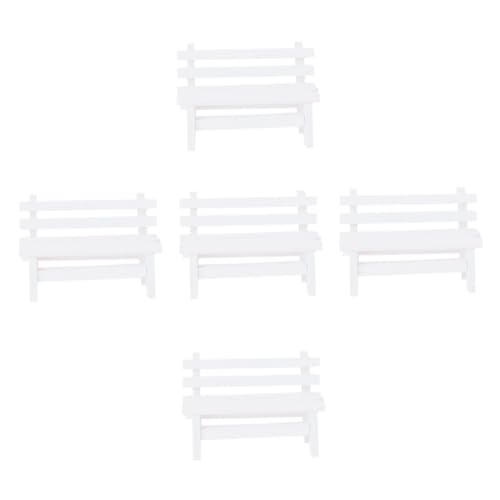 WEKAMOS 5 Stück Teiliges Mini Holzstuhl Dekoration aus Holz Leichte Miniatur Möbel für Schreibtisch Bücherregal und Fenstersims Kreative Landschafts-deko und Fotorequisiten für WEKAMOS 5 Stück Teiliges Mini Holzstuhl Dekoration aus Holz Leichte Miniatur Möbel für Schreibtisch Bücherregal und Fenstersims Kreative Landschafts-deko und Fotorequisiten für von WEKAMOS