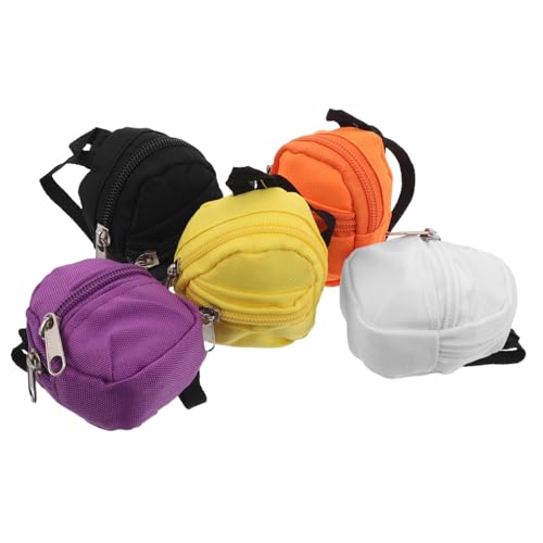 WEKAMOS 5 Stück Teiliges Mini-Rucksack Schlüsselanhänger Verschleißfestes Material Kleine Reißverschlusstasche für Münzen Karten Ohrhörer Tragbarer Charme für Mädchen Jungen Alltag WEKAMOS 5 Stück Teiliges Mini-Rucksack Schlüsselanhänger Verschleißfestes Material Kleine Reißverschlusstasche für Münzen Karten Ohrhörer Tragbarer Charme für Mädchen Jungen Alltag von WEKAMOS