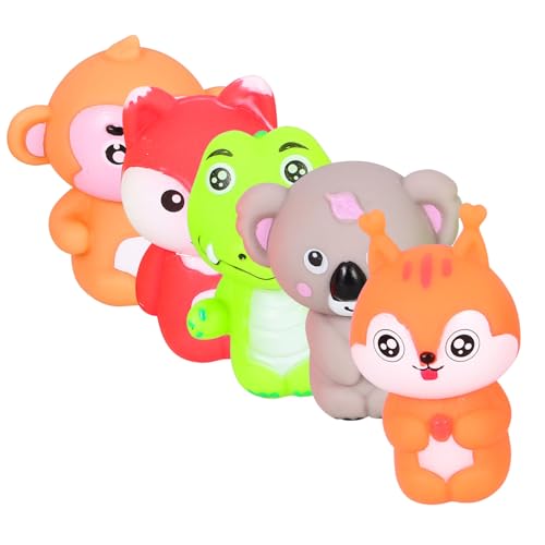 WEKAMOS 5 Stück Teiliges PVC Fingerpuppen Tiere Cartoon für Interaktives Lernspielzeug Eltern Junge Mädchen Spiel für Geschichten Erzählen und Kreatives WEKAMOS 5 Stück Teiliges PVC Fingerpuppen Tiere Cartoon für Interaktives Lernspielzeug Eltern Junge Mädchen Spiel für Geschichten Erzählen und Kreatives von WEKAMOS