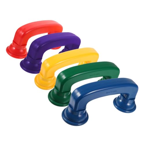 WEKAMOS 5 Stück Teiliges Reading Whisper Phone aus Robustem Kunststoff Pädagogisches Hörspielzeug zur Sprachkorrektur und Konzentrationsförderung Farbenfrohes Lernspielzeug für von WEKAMOS