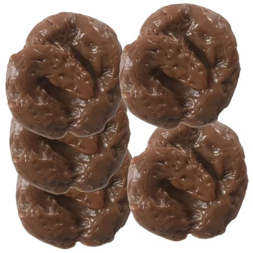 WEKAMOS 5 Stück Teiliges Realistische Fake Poop Spielzeuge aus Weichem TPR Schwimmend und Robust Witzige Party Scherzartikel für Halloween Lustige Prank Requisiten für Freunde und Familie WEKAMOS 5 Stück Teiliges Realistische Fake Poop Spielzeuge aus Weichem TPR Schwimmend und Robust Witzige Party Scherzartikel für Halloween Lustige Prank Requisiten für Freunde und Familie von WEKAMOS
