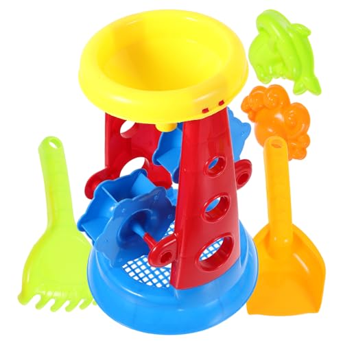 WEKAMOS 5 Stück Teiliges Sandspielzeug Set für Interaktives Strandspielzeug mit Eimer und Sanduhr für Outdoor Spaß Am Strand Sandkasten WEKAMOS 5 Stück Teiliges Sandspielzeug Set für Interaktives Strandspielzeug mit Eimer und Sanduhr für Outdoor Spaß Am Strand Sandkasten von WEKAMOS