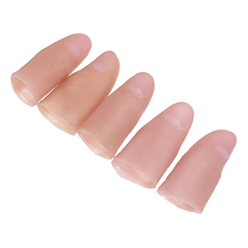 WEKAMOS 5 Stück Teiliges Set Fake Finger Spielzeuge Lustige Simulation Finger Spielzeuge für Tricks Bühnenauftritte und Sicher WEKAMOS 5 Stück Teiliges Set Fake Finger Spielzeuge Lustige Simulation Finger Spielzeuge für Tricks Bühnenauftritte und Sicher von WEKAMOS