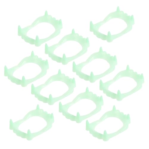WEKAMOS 50 Stück Leuchtende Vampirzähne Halloween Cosplay Prop aus Premium Langlebig und Sicher als Party Favors für Erwachsene und Halloween Partys WEKAMOS 50 Stück Leuchtende Vampirzähne Halloween Cosplay Prop aus Premium Langlebig und Sicher als Party Favors für Erwachsene und Halloween Partys von WEKAMOS