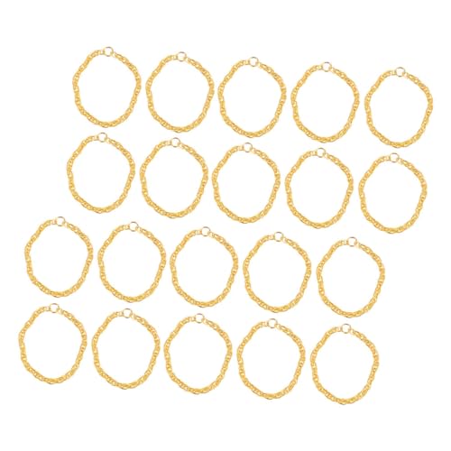 WEKAMOS 50 Stück Mini für Puppen Goldene Ketten für Puppenmode Schmuckset aus Robustem Spielzeugzubehör für Kreative Rollenspiele WEKAMOS 50 Stück Mini für Puppen Goldene Ketten für Puppenmode Schmuckset aus Robustem Spielzeugzubehör für Kreative Rollenspiele von WEKAMOS