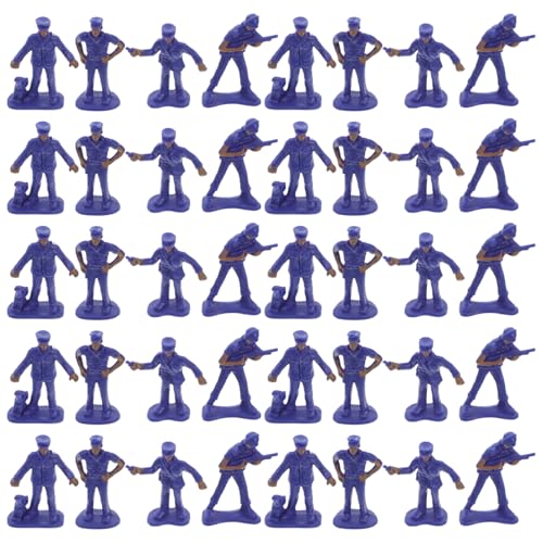 WEKAMOS 50 Stück Miniature Polizeifiguren Set Teiliges für Desktop und Mikro Landschaften Realistische Polizeimodelle aus Robustem für Sammler und Lernzwecke WEKAMOS 50 Stück Miniature Polizeifiguren Set Teiliges für Desktop und Mikro Landschaften Realistische Polizeimodelle aus Robustem für Sammler und Lernzwecke von WEKAMOS