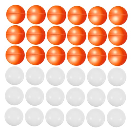 WEKAMOS 50 Stück Öffbare Lotteriekugeln aus Hohlkugeln für Tombola Partyspiele und Gewinnspiele Leuchtenden Farben Orange Weiß WEKAMOS 50 Stück Öffbare Lotteriekugeln aus Hohlkugeln für Tombola Partyspiele und Gewinnspiele Leuchtenden Farben Orange Weiß von WEKAMOS