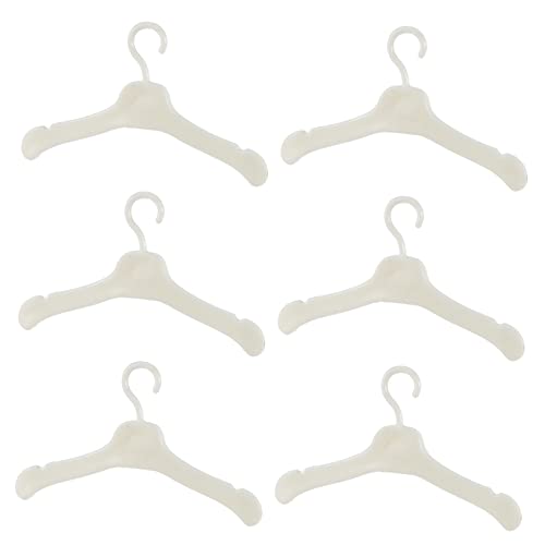 WEKAMOS 50 Stück Puppen Kleiderbügel aus Kunststoff Mini Kleideraufbewahrung für Puppenkleidung Zubehör für Leicht und Kompakt zum Organisieren von Puppenoutfits WEKAMOS 50 Stück Puppen Kleiderbügel aus Kunststoff Mini Kleideraufbewahrung für Puppenkleidung Zubehör für Leicht und Kompakt zum Organisieren von Puppenoutfits von WEKAMOS