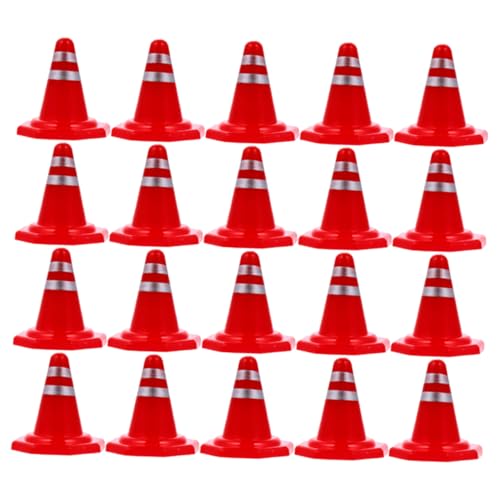 WEKAMOS 50 Stück Verkehrsleitkegel mit Deutlichen Verkehrsschildern Simulation von Straßensperren für DIY Spielplatz und Verkehrsszenen Leicht Robust für Rollenspiel WEKAMOS 50 Stück Verkehrsleitkegel mit Deutlichen Verkehrsschildern Simulation von Straßensperren für DIY Spielplatz und Verkehrsszenen Leicht Robust für Rollenspiel von WEKAMOS
