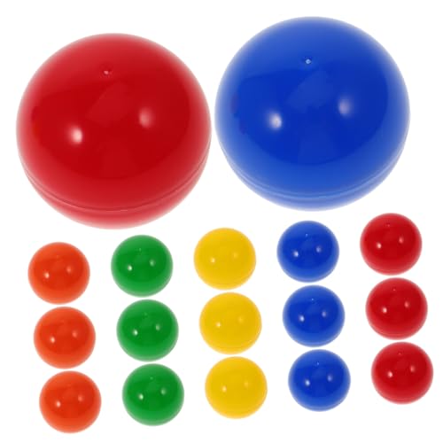 WEKAMOS 50Stücke Farbige Lotteriekugeln Plastikkugeln für Tombola Partyspiele und Festlichkeiten Befüllbare Bingokugeln für Kreative Aktivitäten und Überraschungsspiele WEKAMOS 50Stücke Farbige Lotteriekugeln Plastikkugeln für Tombola Partyspiele und Festlichkeiten Befüllbare Bingokugeln für Kreative Aktivitäten und Überraschungsspiele von WEKAMOS
