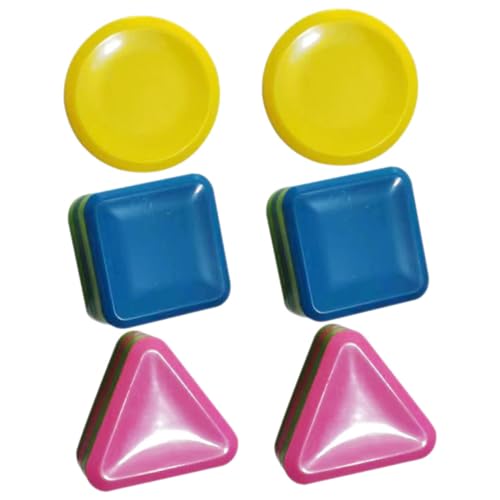 WEKAMOS 6 Stck Geometrischer Rhythmus Shaker Teiliges für Kindergarten Sicheres Langlebiges Percussion Instrument mit Bunten Formen Dreieck für Kleinkinder WEKAMOS 6 Stck Geometrischer Rhythmus Shaker Teiliges für Kindergarten Sicheres Langlebiges Percussion Instrument mit Bunten Formen Dreieck für Kleinkinder von WEKAMOS