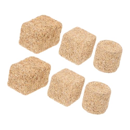 WEKAMOS 6 Stück Heuballen für Dekoration Realistische Mini Heuhaufen für Garten und Puppenhaus Bastelzubehör für Kreative DIY Projekte und Ländliche Themen für Rustikale Tischdekoration WEKAMOS 6 Stück Heuballen für Dekoration Realistische Mini Heuhaufen für Garten und Puppenhaus Bastelzubehör für Kreative DIY Projekte und Ländliche Themen für Rustikale Tischdekoration von WEKAMOS