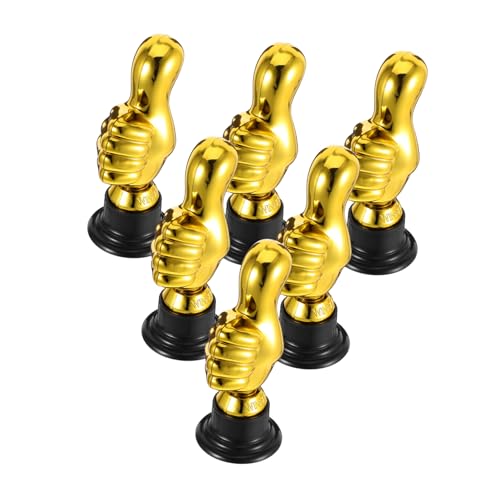 WEKAMOS 6 Stück Leichte Kunststoff Trophäen für Erwachsene für Schulwettbewerbe Partys und Sportliche Auszeichnungen Spaßige Deko Elemente für Jede WEKAMOS 6 Stück Leichte Kunststoff Trophäen für Erwachsene für Schulwettbewerbe Partys und Sportliche Auszeichnungen Spaßige Deko Elemente für Jede von WEKAMOS