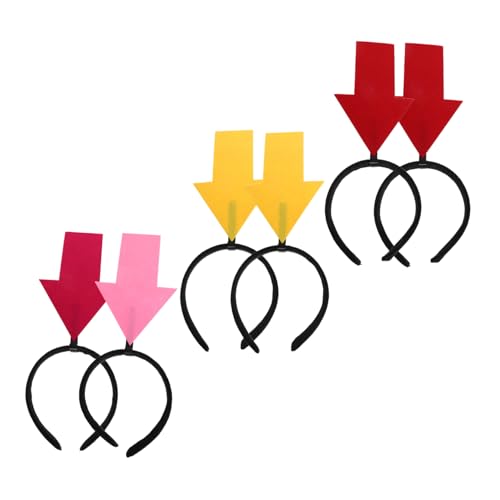 WEKAMOS 6 Stück Lustige Pfeilförmige Haarreifen Leichtes Party Accessoire für Karneval Cosplay Foto Requisiten Vielseitig Einsetzbar Bequemes Stirnband für Festivals und WEKAMOS 6 Stück Lustige Pfeilförmige Haarreifen Leichtes Party Accessoire für Karneval Cosplay Foto Requisiten Vielseitig Einsetzbar Bequemes Stirnband für Festivals und von WEKAMOS