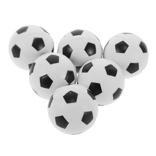 WEKAMOS 6 Stück Mini Fußball Stressball Squeeze Bälle aus PU Material Tragbar für Stressabbau Partygeschenke und Entspannendes Langweiligen Situationen WEKAMOS 6 Stück Mini Fußball Stressball Squeeze Bälle aus PU Material Tragbar für Stressabbau Partygeschenke und Entspannendes Langweiligen Situationen von WEKAMOS