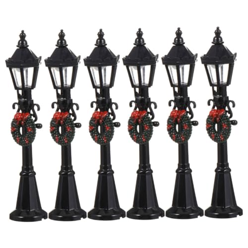 WEKAMOS 6stücke Mini Straßenlampen Miniatur Straßenlaternen Für Und Dekoration Für Kleine Häuser Und Kreative Projekte WEKAMOS 6stücke Mini Straßenlampen Miniatur Straßenlaternen Für Und Dekoration Für Kleine Häuser Und Kreative Projekte von WEKAMOS