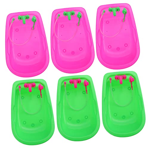 WEKAMOS 6 Stück Miniatur Badewanne für Teiliges für Puppenhaus Dekorative Badewanne für Kreatives und Miniatur Dekoration von WEKAMOS