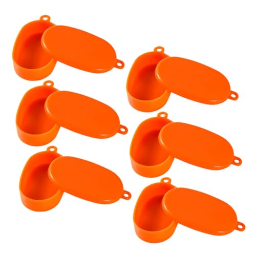 WEKAMOS 6 Stück Miniatur-Puppenhaus- Party Mini-Puppenhaus-Zubehör Miniatur-DIY-Kit Mini Food Model Kit Kleiner Behälter Miniaturhauszubehör Miniaturgehäuse Plastik Orange WEKAMOS 6 Stück Miniatur-Puppenhaus- Party Mini-Puppenhaus-Zubehör Miniatur-DIY-Kit Mini Food Model Kit Kleiner Behälter Miniaturhauszubehör Miniaturgehäuse Plastik Orange von WEKAMOS