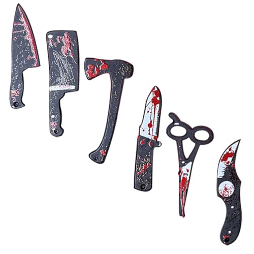 WEKAMOS 6stücke Miniatur-Halloween-Dekoration Teiliges Kreative Resin-Elemente Für Mikrolandschaften Zubehör Für Halloween-feiern Bastelprojekte Und Einzigartige Wohnraumgestaltung von WEKAMOS
