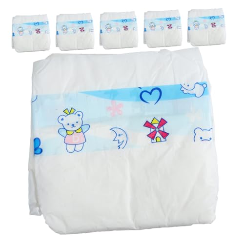 WEKAMOS 6 Stück Puppenwindelspielzeug Windeln für Babypuppe Mini klein Geburtstagsgeschenk für Puppen zubehör Puppenwindelset Dekorative Puppenwindeln Zubehör Plastik Blue WEKAMOS 6 Stück Puppenwindelspielzeug Windeln für Babypuppe Mini klein Geburtstagsgeschenk für Puppen zubehör Puppenwindelset Dekorative Puppenwindeln Zubehör Plastik Blue von WEKAMOS