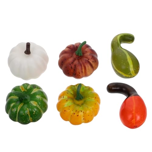 WEKAMOS 6 Stück Simulationskürbismodell Halloween Dekoration tischdeko Herbst Kürbis Fotorequisiten Deko Kürbis Set Ausstellungsdekoration Dekorative Malerei Schaum WEKAMOS 6 Stück Simulationskürbismodell Halloween Dekoration tischdeko Herbst Kürbis Fotorequisiten Deko Kürbis Set Ausstellungsdekoration Dekorative Malerei Schaum von WEKAMOS
