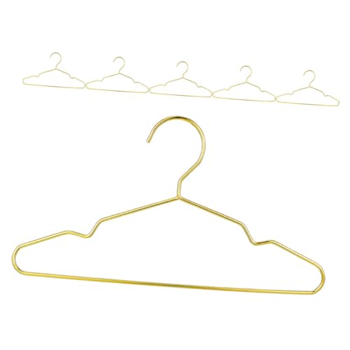 WEKAMOS 6stücke Mini Kleiderbügel Für Puppenkleidung Hängeschrankzubehör Für Puppenhauskleidung Kleiderbügel Für Spielzeug Und Outfits von WEKAMOS