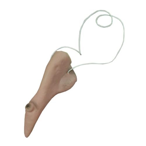 WEKAMOS 6 Stück Teiliges Hexennasen Halloween Kostüm Zubehör Leichte Realistische Cosplay Requisiten für Party Maskerade und Verkleidung Passend für Hexenkostüm Fans von WEKAMOS