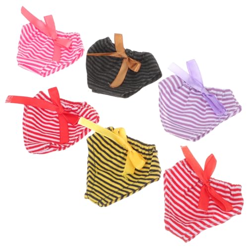 WEKAMOS 6 Stück Teiliges Miniatur Puppen Panties Elastisch Wiederverwendbar Für Mädchenpuppe Zubehör Zufällige Farbe Zufällige Farbe WEKAMOS 6 Stück Teiliges Miniatur Puppen Panties Elastisch Wiederverwendbar Für Mädchenpuppe Zubehör Zufällige Farbe Zufällige Farbe von WEKAMOS
