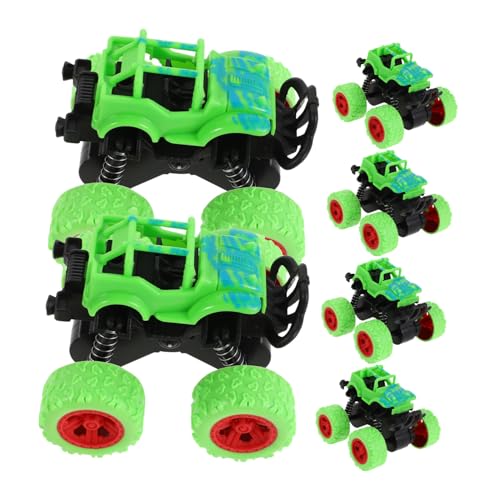 WEKAMOS 6 Stück Teiliges Offroad Spielzeugautos mit Grün Robuste Inertie Push Fahrzeuge für Geburtstagsfeiern und Vielseitiges Indoor und Outdoor Spiel WEKAMOS 6 Stück Teiliges Offroad Spielzeugautos mit Grün Robuste Inertie Push Fahrzeuge für Geburtstagsfeiern und Vielseitiges Indoor und Outdoor Spiel von WEKAMOS