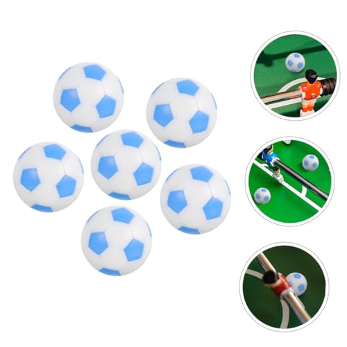 WEKAMOS 6 Stück Tischfußball Ersatzbälle Mini Foosball Balls Lebendige Farben Robust für Indoor Tischkicker Familienunterhaltung Geeignet von WEKAMOS
