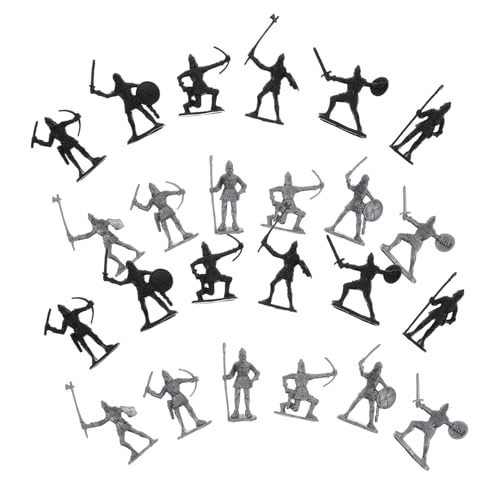WEKAMOS 60Stücke Soldatenmodelle Mittelalterliche Ritter Und Römische Krieger Actionfiguren Spielzeugsoldaten Miniaturen Für Kreative Rollenspiele Und Sammlungen Infanterie WEKAMOS 60Stücke Soldatenmodelle Mittelalterliche Ritter Und Römische Krieger Actionfiguren Spielzeugsoldaten Miniaturen Für Kreative Rollenspiele Und Sammlungen Infanterie von WEKAMOS