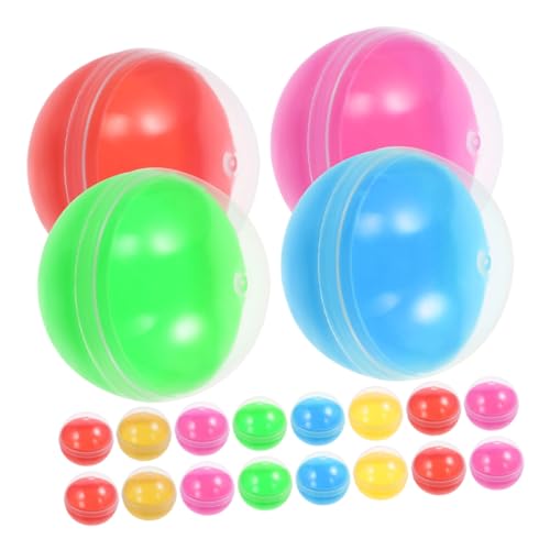 WEKAMOS 60stücke Runde Befüllbare Kapseln Für Verkaufsautomaten Leere Plastikbälle Für Spielzeug Süßigkeiten Und Preise Für Kindergeburtstagsfeiern Und Feste WEKAMOS 60stücke Runde Befüllbare Kapseln Für Verkaufsautomaten Leere Plastikbälle Für Spielzeug Süßigkeiten Und Preise Für Kindergeburtstagsfeiern Und Feste von WEKAMOS