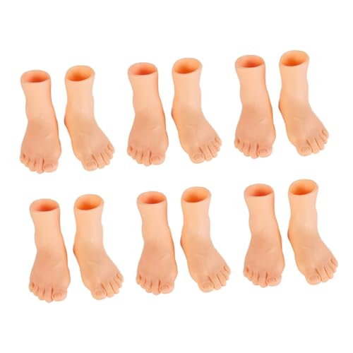 WEKAMOS 6Paare Mini Finger Fußpuppen für Lustiges und Realistisches Design Pädagogisches Handaktivitäten für Feiern und Lernspielzeuge OPP Verpackung WEKAMOS 6Paare Mini Finger Fußpuppen für Lustiges und Realistisches Design Pädagogisches Handaktivitäten für Feiern und Lernspielzeuge OPP Verpackung von WEKAMOS