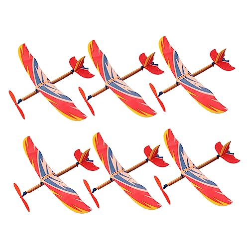 WEKAMOS 6Stücke DIY Segelflugzeug für Handgefertigte Modelle Kreativität und Hand Auge Koordination Umweltfreundliches Bastelspielzeug für Jungen Jahren WEKAMOS 6Stücke DIY Segelflugzeug für Handgefertigte Modelle Kreativität und Hand Auge Koordination Umweltfreundliches Bastelspielzeug für Jungen Jahren von WEKAMOS