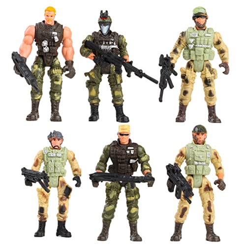 WEKAMOS 6Stücke Teiliges Flexibles Soldatenmodell für Zufällige Typen für Interaktive Militärspiele und Kreatives Sicher und Langlebig WEKAMOS 6Stücke Teiliges Flexibles Soldatenmodell für Zufällige Typen für Interaktive Militärspiele und Kreatives Sicher und Langlebig von WEKAMOS