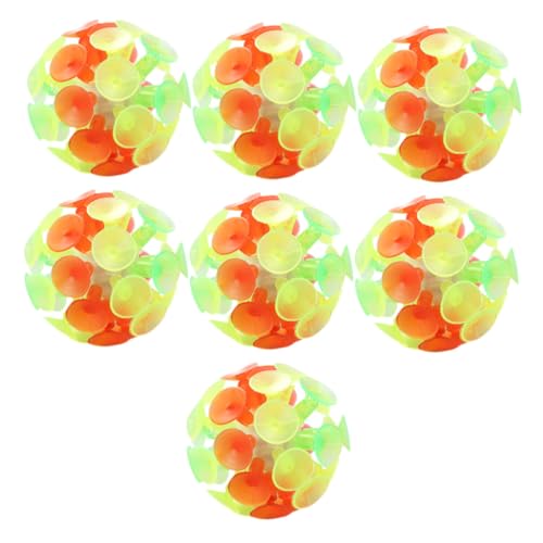 WEKAMOS 7 Stück Teiliges Bunte Saugnapf Bälle für Leuchtendes mit Stark Haftenden Saugnäpfen Interaktives Partyspielzeug für Jungen und Mädchen Stressabbauendes Bounce Ball WEKAMOS 7 Stück Teiliges Bunte Saugnapf Bälle für Leuchtendes mit Stark Haftenden Saugnäpfen Interaktives Partyspielzeug für Jungen und Mädchen Stressabbauendes Bounce Ball von WEKAMOS
