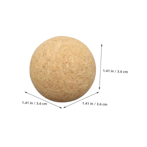 WEKAMOS 7 Stück Teiliges Tischfußball zubehör aus Langlebigem Kork Leichte Mini fußbälle für Tischkicker Realistische Spielbälle für Junge Mädchen und Fußballpartys Einfach zu von WEKAMOS